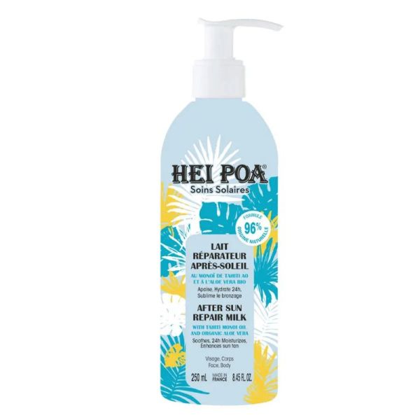 Hei Poa Monoï lait réparateur après-soleil Monoï des lagons 250ml