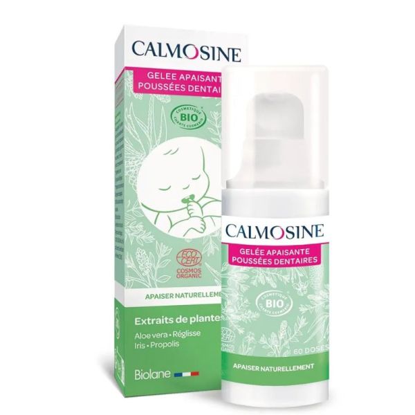 Calmosine gelée apaisante poussée dentaire 15ml