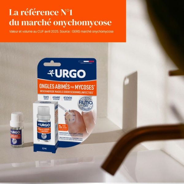 Urgo Filmogel ongles abîmés pansement liquide 3,3ml