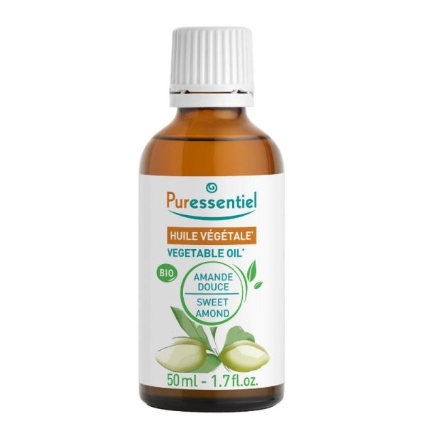 Puressentiel Huile Végétale Bio Amande Douce 50 ml