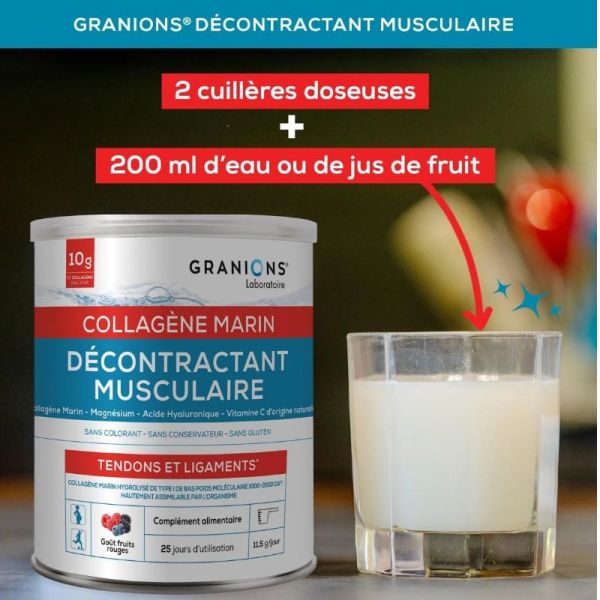Granions Collagène Marin décontractant musculaire 300g