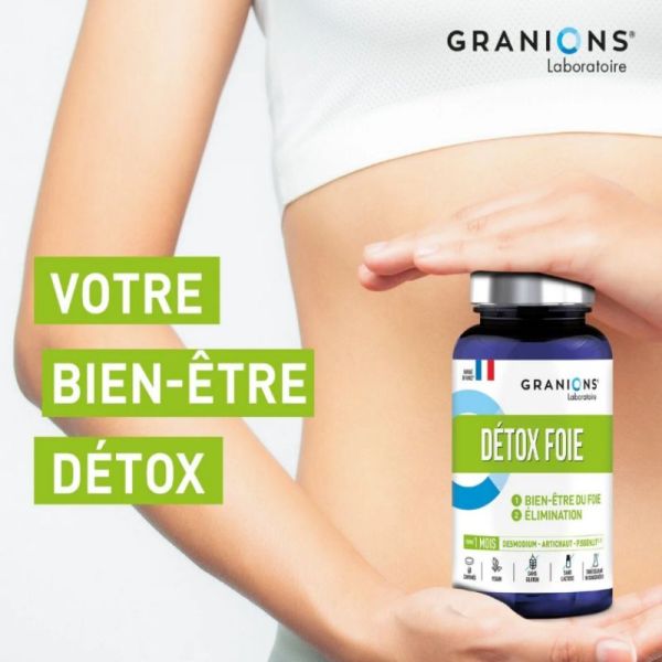 Granions Détox Foie 1000 mg 60 comprimés