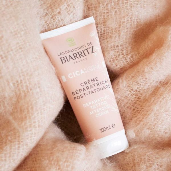 Laboratoires de Biarritz CICA REPA crème réparatrice post tatouage Bio 100ml