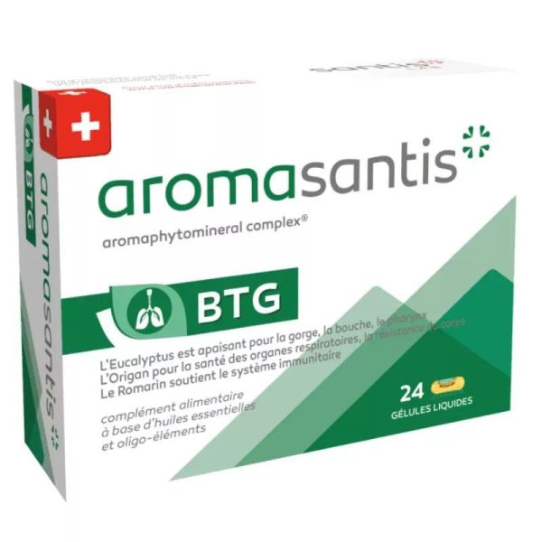 Santis Pharma Aromasantis® BTG  24 capsules