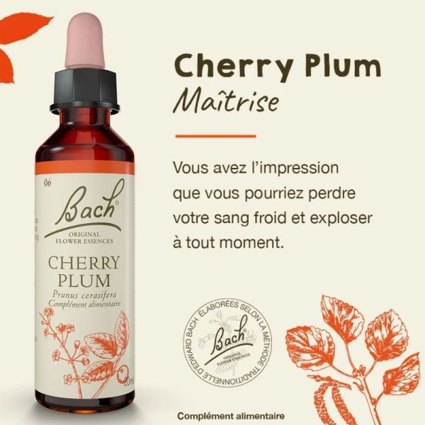 Fleurs de Bach Original Cherry Plum 20ml