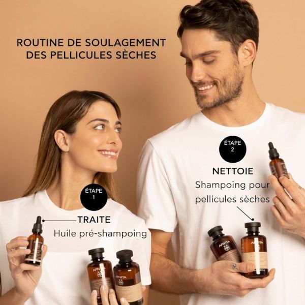 Apivita dandruff relief huile antipelliculaire 50ml