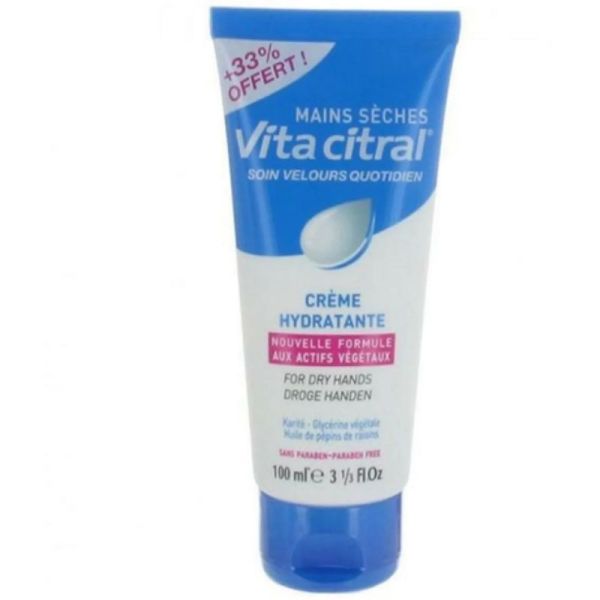 Vita Citral soin velours quotidien mains sèches 100ml