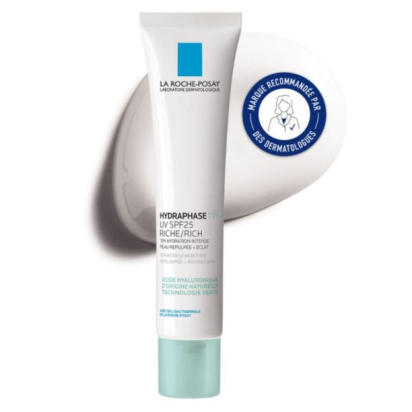 Roche Posay Hydraphase HA UV SPF25 crème Riche 40ml