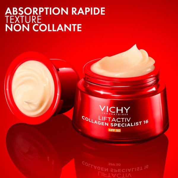 Vichy Liftactiv Collagen SPF50 crème de jour anti-âge pro-collagène 50ml
