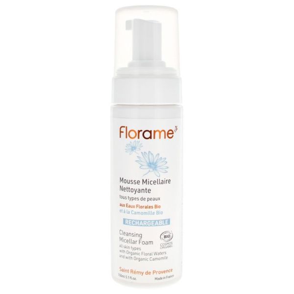 Florame Mousse Micellaire Nettoyante Bio 150 ml