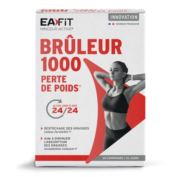 Eafit Brûleur 1000 perte de poids 60 comprimés