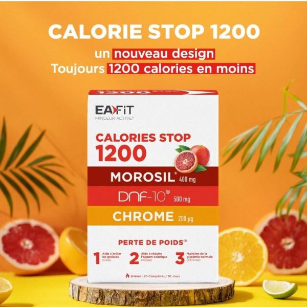 Eafit Calories Stop 1200 Morosil 60 comprimés