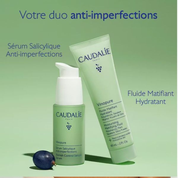 Caudalie Vinopure sérum salicylique anti-imperfections 30ml