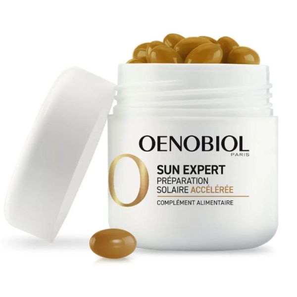 Oenobiol Sun Expert préparation solaire accélérée 2x15 capsules