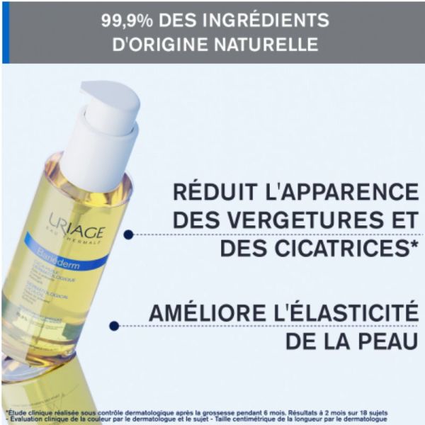 Uriage Bariéderm Cica-huile dermatologique vergetures et marques 100ml