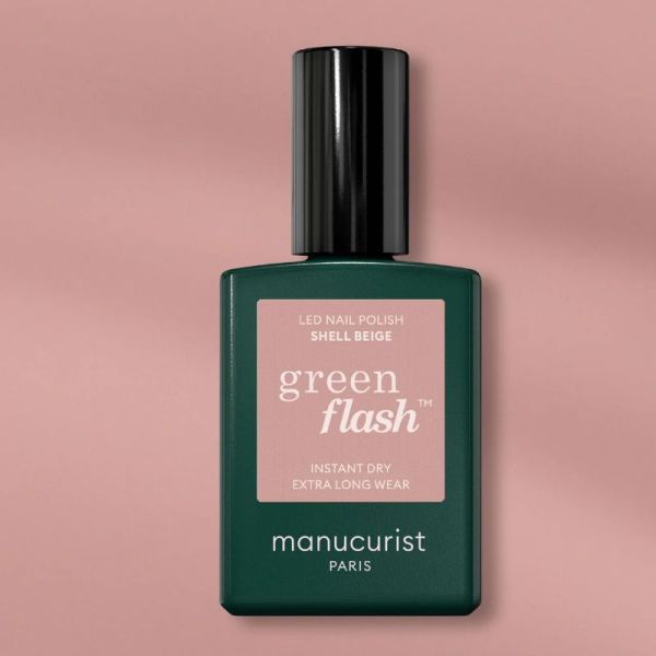 Manucurist Green Flash vernis semi permanent Shell beige 15ml