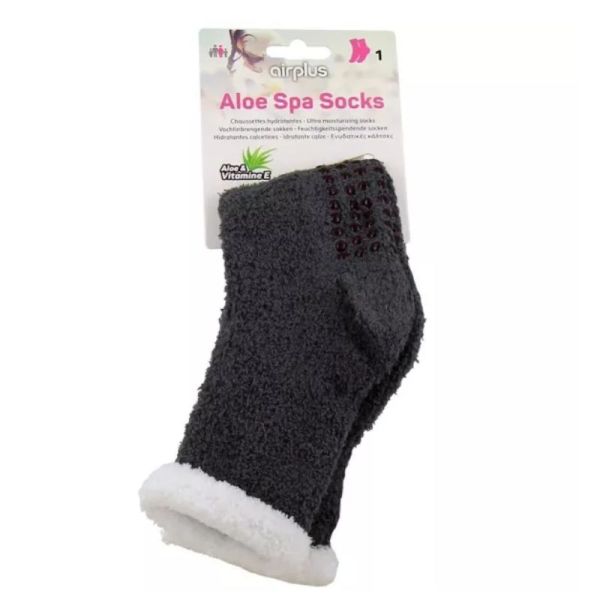 AirPlus Aloe Spa Socks Chaussettes Hydratantes Gris Anthracite 39-42