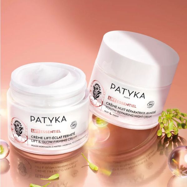 Patyka Lift Essentiel crème nuit réparatrice jeunesse bio 50ml