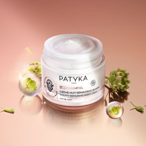 Patyka Lift Essentiel crème nuit réparatrice jeunesse bio 50ml