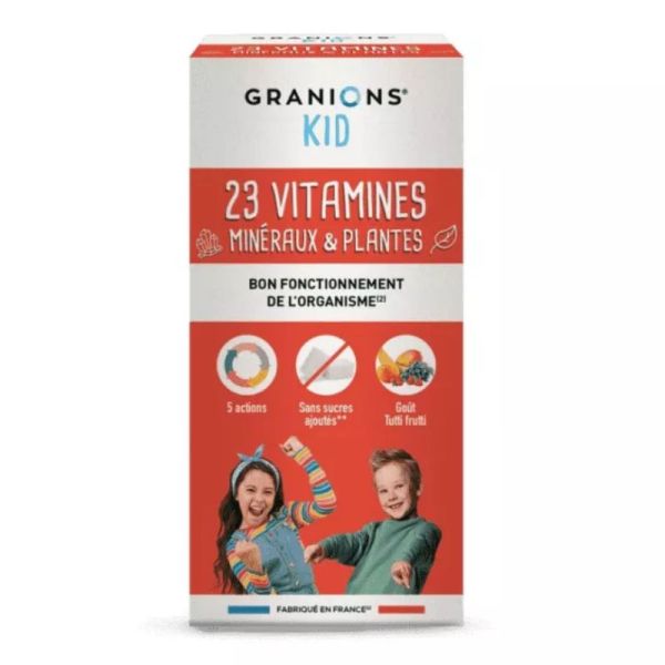 Granions Kid 23 Vitamines enfants 125 ml