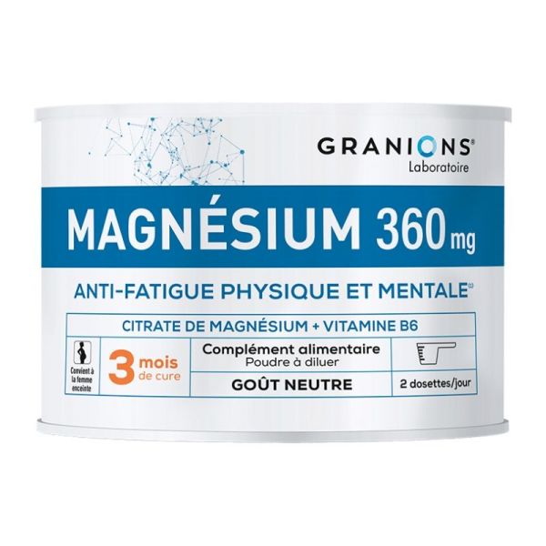 Granions Magnésium 360 mg 210 g