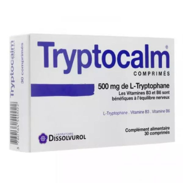 Tryptocalm 500mg 30 comprimés