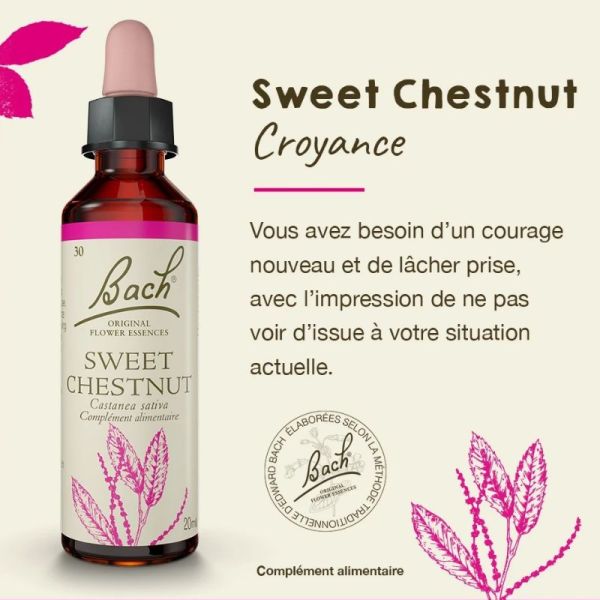 Fleurs de Bach Original Sweet Chestnut 20ml