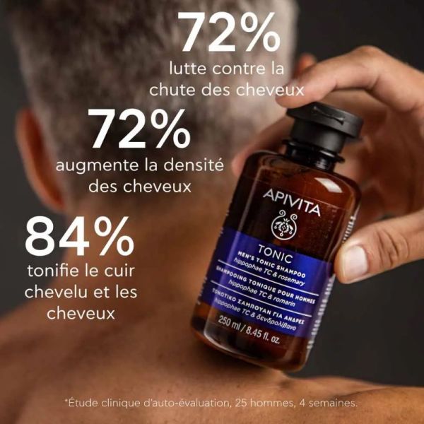 Apivita shampoing tonique pour hommes 250ml