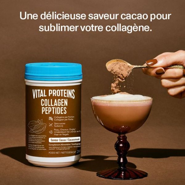 Vital Proteins Collagen peptides saveur cacao 297g