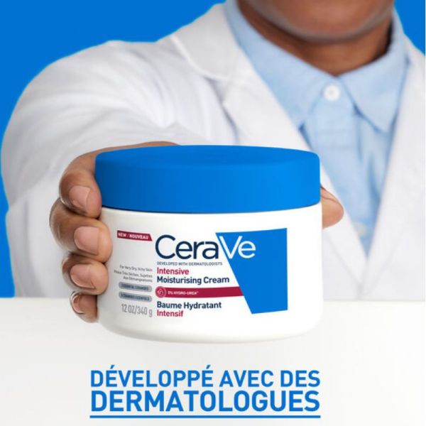 CeraVe baume hydratant Intensif visage et corps peaux sèches 340g
