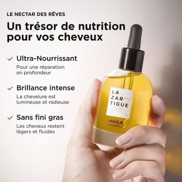 Lazartigue Huile des Rêves huile sèche nourrissante 50ml