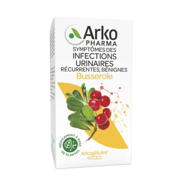 Arkogélules busserole 45 gélules