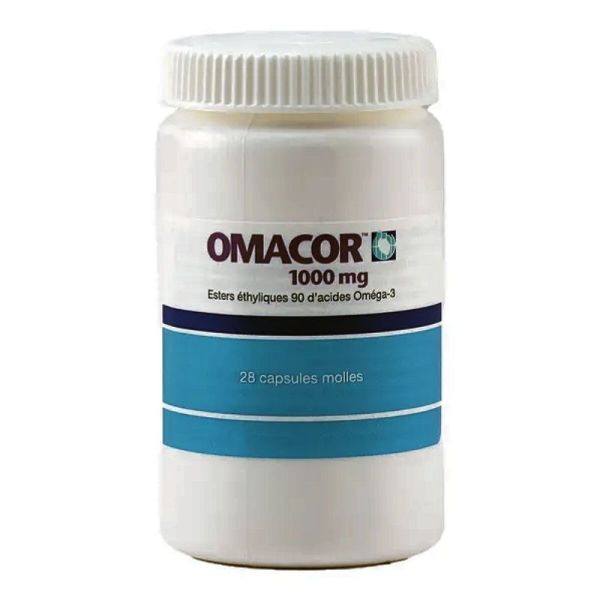 Omacor 1000mg 28 capsules