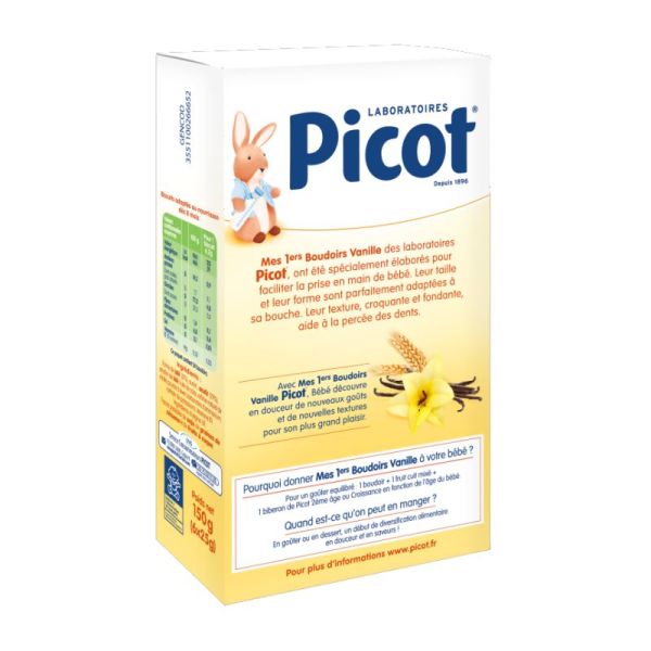 Picot Mes 1ers Boudoirs vanille 24 boudoirs