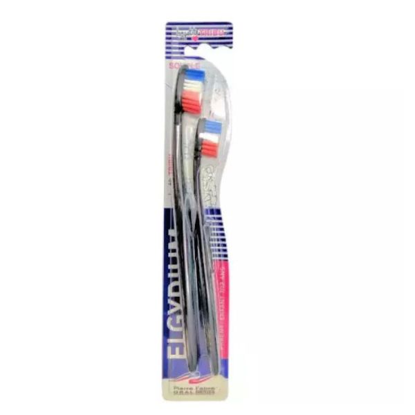 Elgydium La Petite Tribu 2 brosses à dents souples