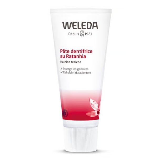 Weleda Pâte dentifrice au ratanhia 75ml