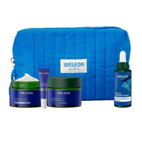 Weleda Gentiane Bleue et Edelweiss trousse routine redensifiante