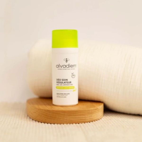 Alvadiem déodorant soin régulateur au miel de lavande bio 70ml