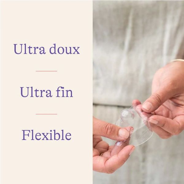 Lansinoh 2 bouts de sein contact Taille 2 - 24mm + étui