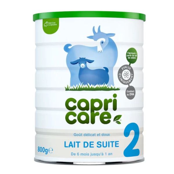 Capricare lait de chevre en poudre 6 mois A 1 an 2 800g