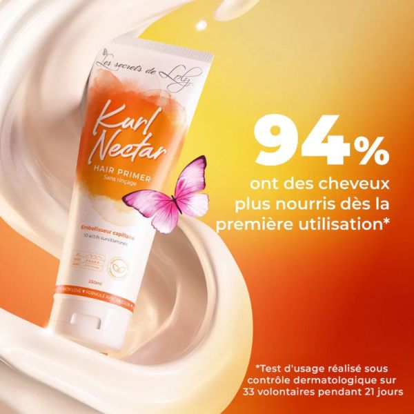 Les Secrets de Loly Kurl Nectar crème sans rinçage réparatrice et hydratante 250ml