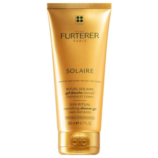 Solaire Gel Douche Nutritif Cheveux et Corps 200 ml