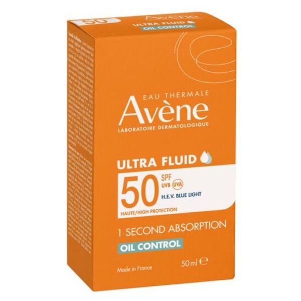 Avène solaires Ultra Fluide Oil Control SPF50 50ml