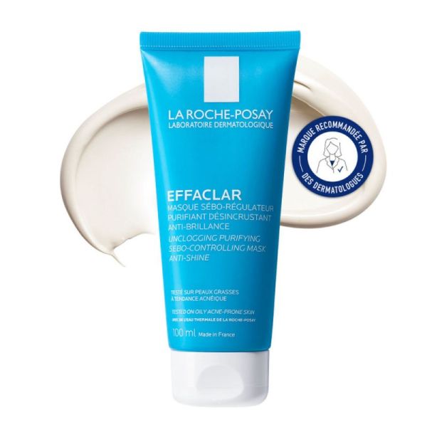 Roche Posay Effaclar masque sébo-régulateur 100ml