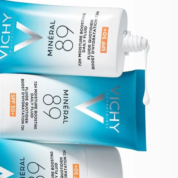 Vichy Mineral 89 fluide quotidien Boost d'hydratation SPF50+ 50ml