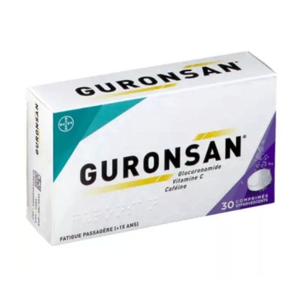 Guronsan 30 comprimés effervescents