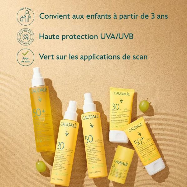 Caudalie Vinosun Protect spray invisible haute protection SPF50 150ml