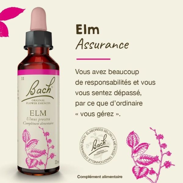 Fleurs de Bach Original Elm 20ml