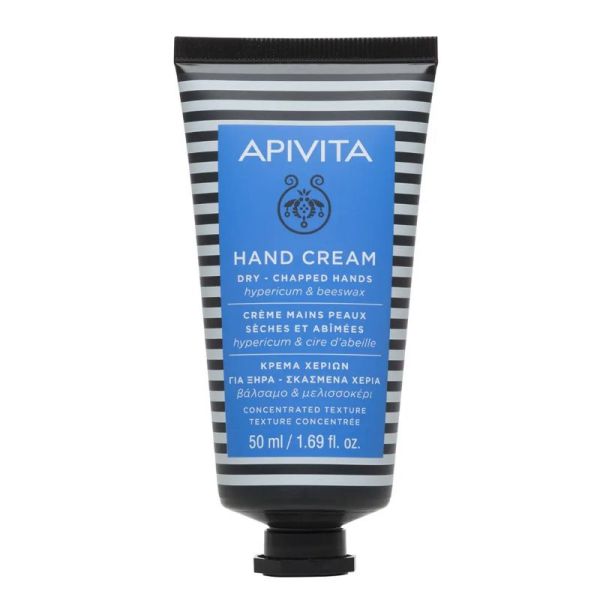 Apivita Crème mains Hypericum peaux sèches et abîmées 50 ml