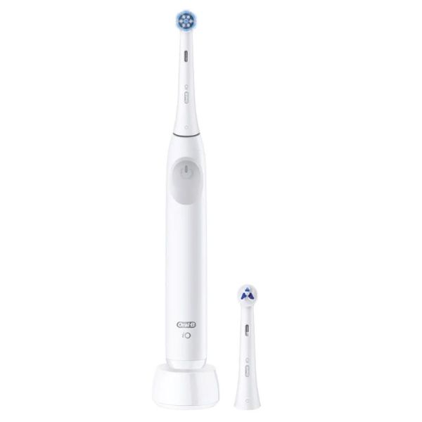 Oral-B iO Brosse à dents électrique connectée rechargeable Blanche